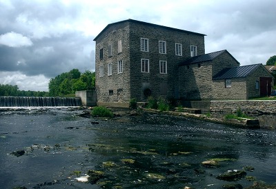 Spencerville Mill on the water